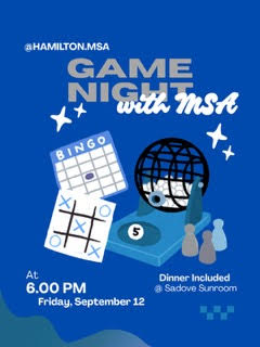 MSA Game Night Event Image