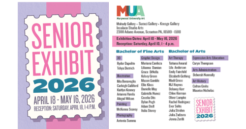 2026 senior art exhibit