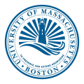 umass boston blue emblem