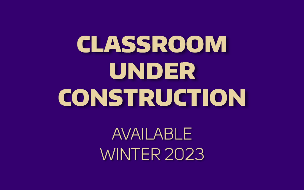 Under Construction - Winter 2023